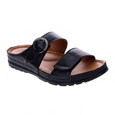 Revere Women's Palma Sandals In Black In Multi