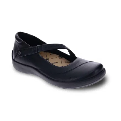 Revere Women's Petra Mary-jane Shoes In Black French