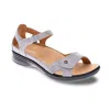 Revere Women's Portofino Sandal - Medium Width In Gold Wash In Multi