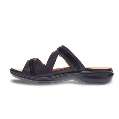 Revere Women's Rio Sandal In Black Lizard