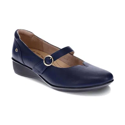 Revere Women's Sicily Mary Jane Shoes In Blue French