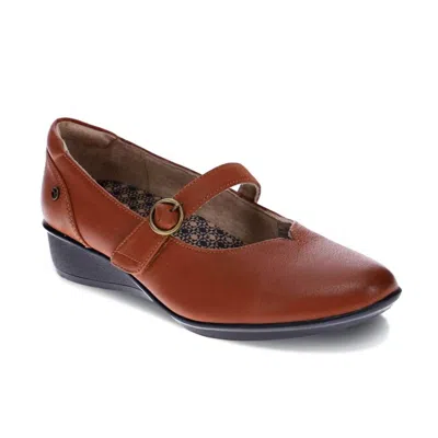 Revere Women's Sicily Mary-jane Shoes In Cognac In Brown