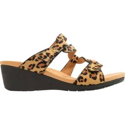 Revere Women's Sofia Sandal In Leopard In Brown