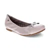 Revere Women's St Barts Ballet Shoes In Pebble In Grey