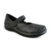 Revere Women's Timaru Mary Jane Shoes In Black Angle In Multi