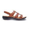 Revere Women's Toledo Gladiator Sandal In Cognac Leather In Brown