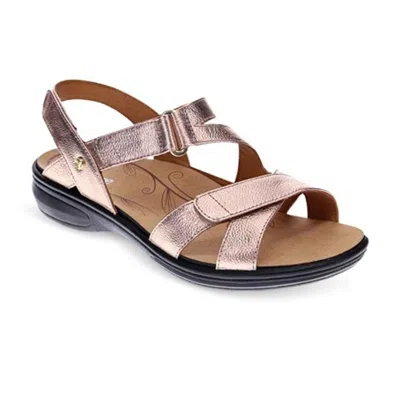 Revere Women's Zanzibar Sandals In Rose In Gray