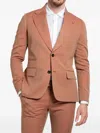 Reveres 1949 Buttoned Blazer In Orange