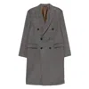 Reveres 1949 Double-breasted Coat In Gray