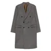 Reveres 1949 Double-breasted Coat In Gray