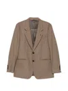 Reveres 1949 Houndstooth-pattern Blazer In Brown