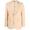 Reveres 1949 Long-sleeved Button-up Blazer In Neutral