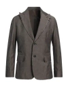 Reveres 1949 Man Blazer Brown Size 42 Linen, Cotton In Brown