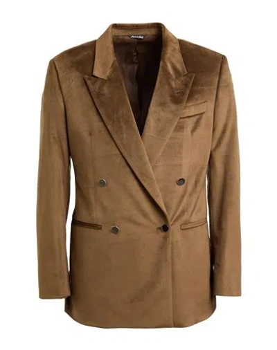 Reveres 1949 Man Blazer Brown Size 40 Polyester