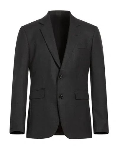 Reveres 1949 Man Blazer Charcoal Size 40 Polyester, Wool In Black