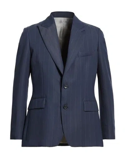 Reveres 1949 Man Blazer Midnight Blue Size 46 Viscose, Polyester