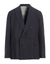 Reveres 1949 Man Blazer Midnight Blue Size 46 Viscose, Polyester In Blue