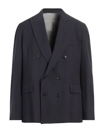 Reveres 1949 Man Blazer Midnight Blue Size 46 Viscose, Polyester