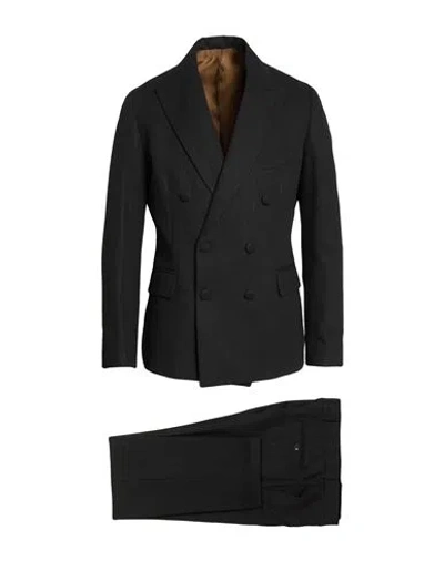 Reveres 1949 Man Suit Black Size 40 Polyester, Viscose, Cotton