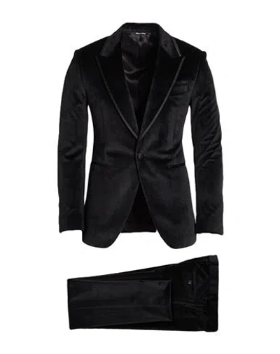 Reveres 1949 Man Suit Black Size 44 Polyester