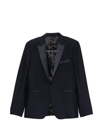 Reveres 1949 Shawl-collar Suit In Blue