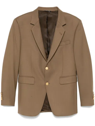 Reveres 1949 Single-breasted Blazer In Brown