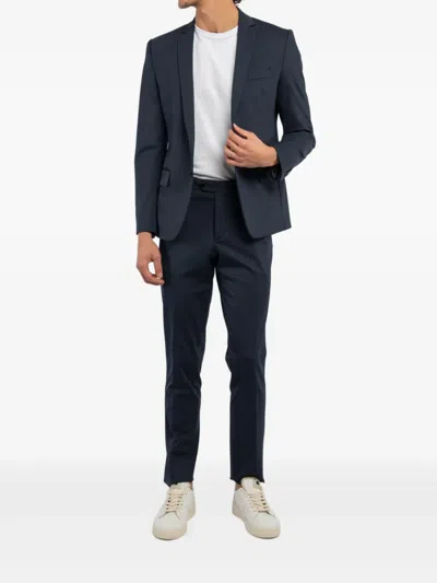 Reveres 1949 Single-breasted Suit In Blue