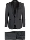 Reveres 1949 Single-breasted Three-piece Dinner Suit In Grey