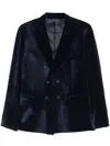Reveres 1949 Sakko Aus Samt In Blau