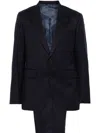 Reveres 1949 Virgin Wool Suit In Blue