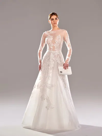 Reverie Couture Beaded Embroidered Illusion Gown
