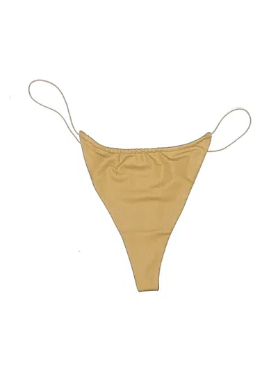 Pre-owned Reverie Swimsuit Bottoms In Tan