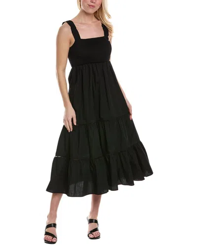 Reveriee A-line Dress In Black