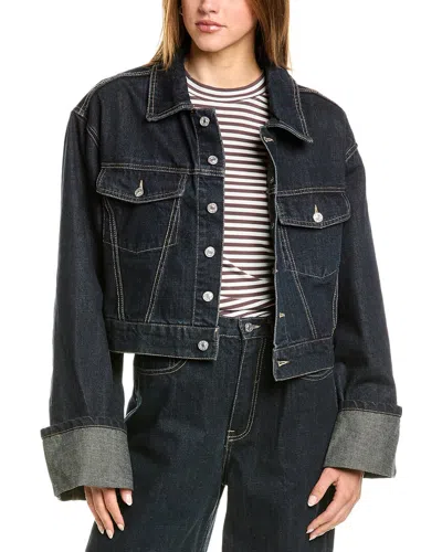 Reveriee Denim Jacket In Blue
