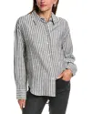 Reveriee Long Sleeve Shirt In Grey