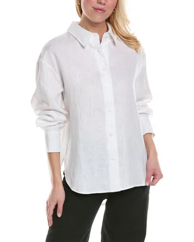 Reveriee Linen Shirt In White