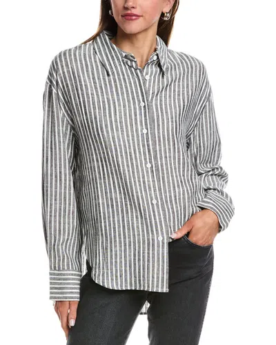 Reveriee Long Sleeve Shirt In Grey