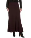 Reveriee Maxi Skirt In Brown