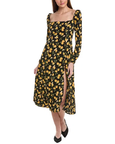 Reveriee Midi Dress In Multi
