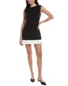 Reveriee Mini Dress In Black