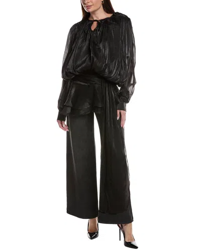 Reveriee Mini Dress In Black