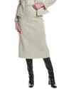 Reveriee Pencil Skirt In Gray