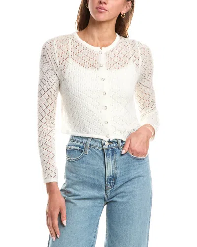 REVERIEE REVERIEE POINTELLE CARDIGAN