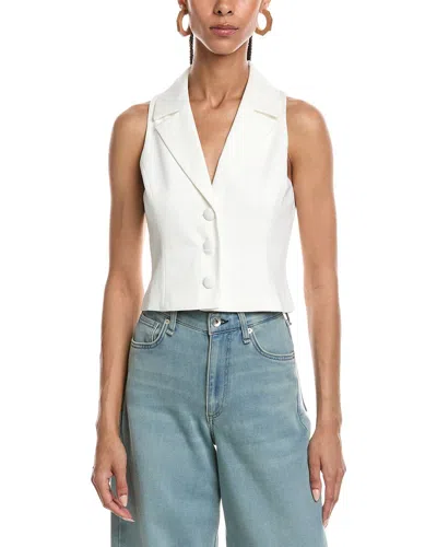 Reveriee Sleeveless Top In White
