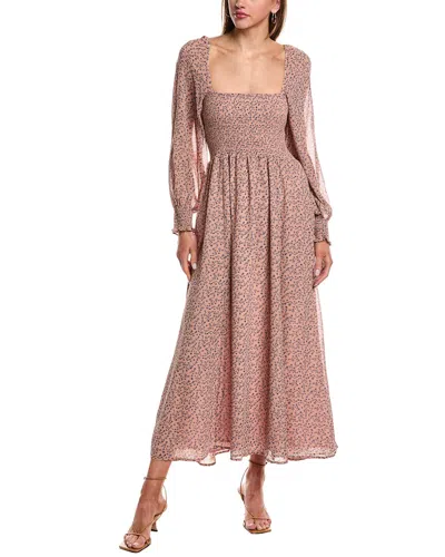 REVERIEE SMOCKED MAXI DRESS