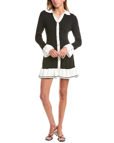 Reveriee Sweaterdress In Black