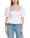 Reveriee Top In White