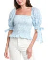Reveriee Top In Blue