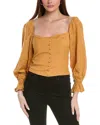 Reveriee Top In Beige