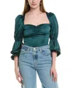 Reveriee Top In Green